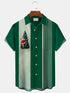 Men's Christmas Funny Graphic Short Sleeve Hawaiian Shirt